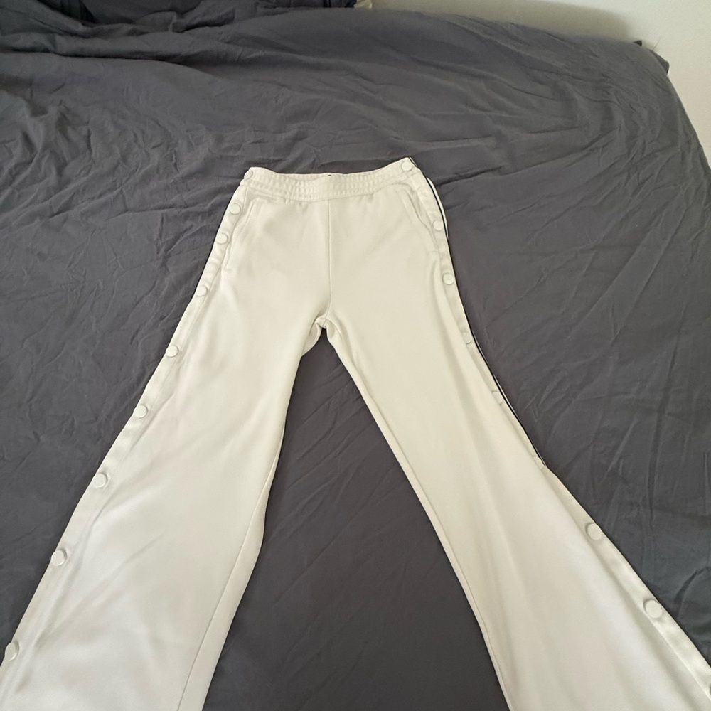 Tory Sport Cream Snap Button Pants